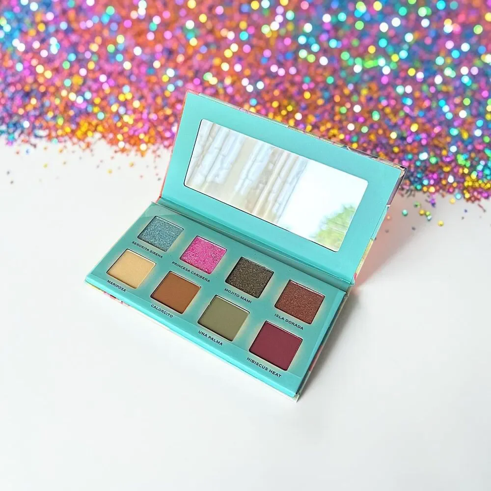 ALAMAR COSMETICS Princesa del Caribe Pressed Pigment Palette Full Size 8 g NIB